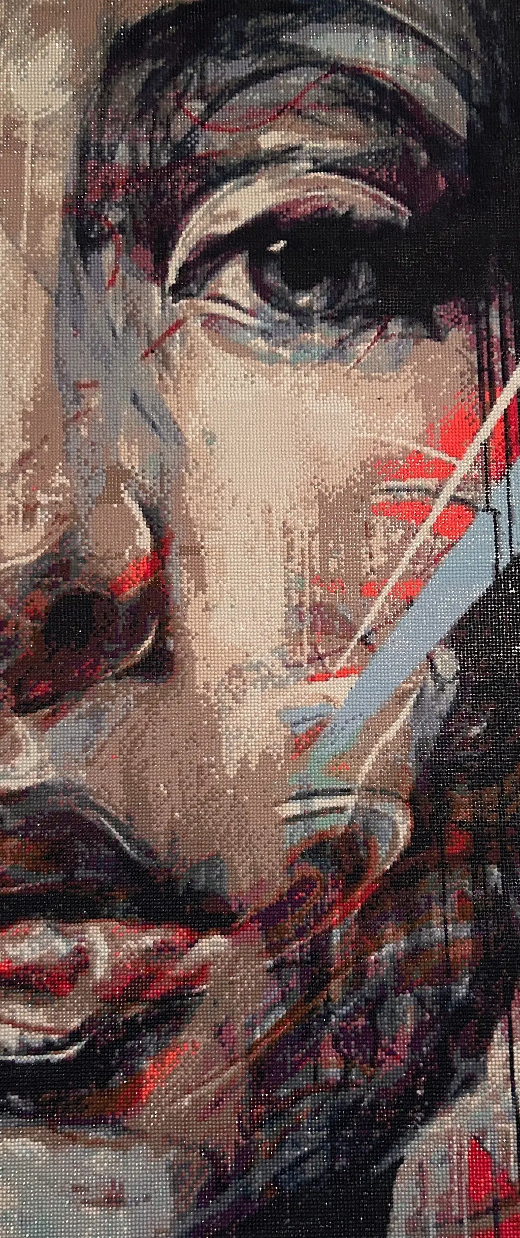 Fragmented Muse Diamond Painting