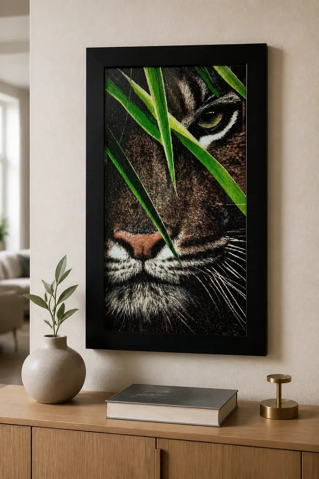 Hidden Tiger Diamond Painting
