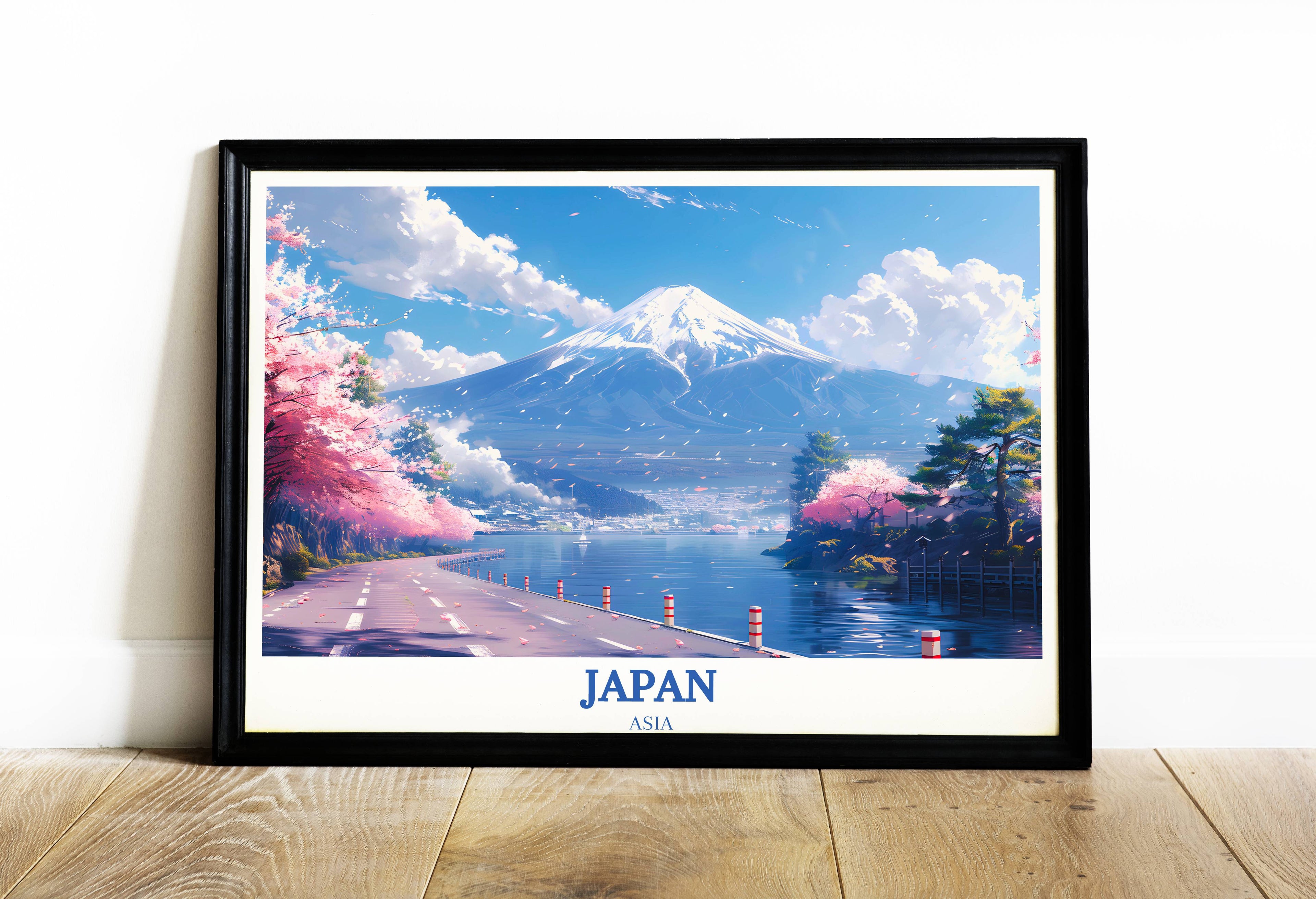 Adorning Walls with Mount Fuji Home Decor - Mount Fuji in Art - Japan Art - Japan Wall Art