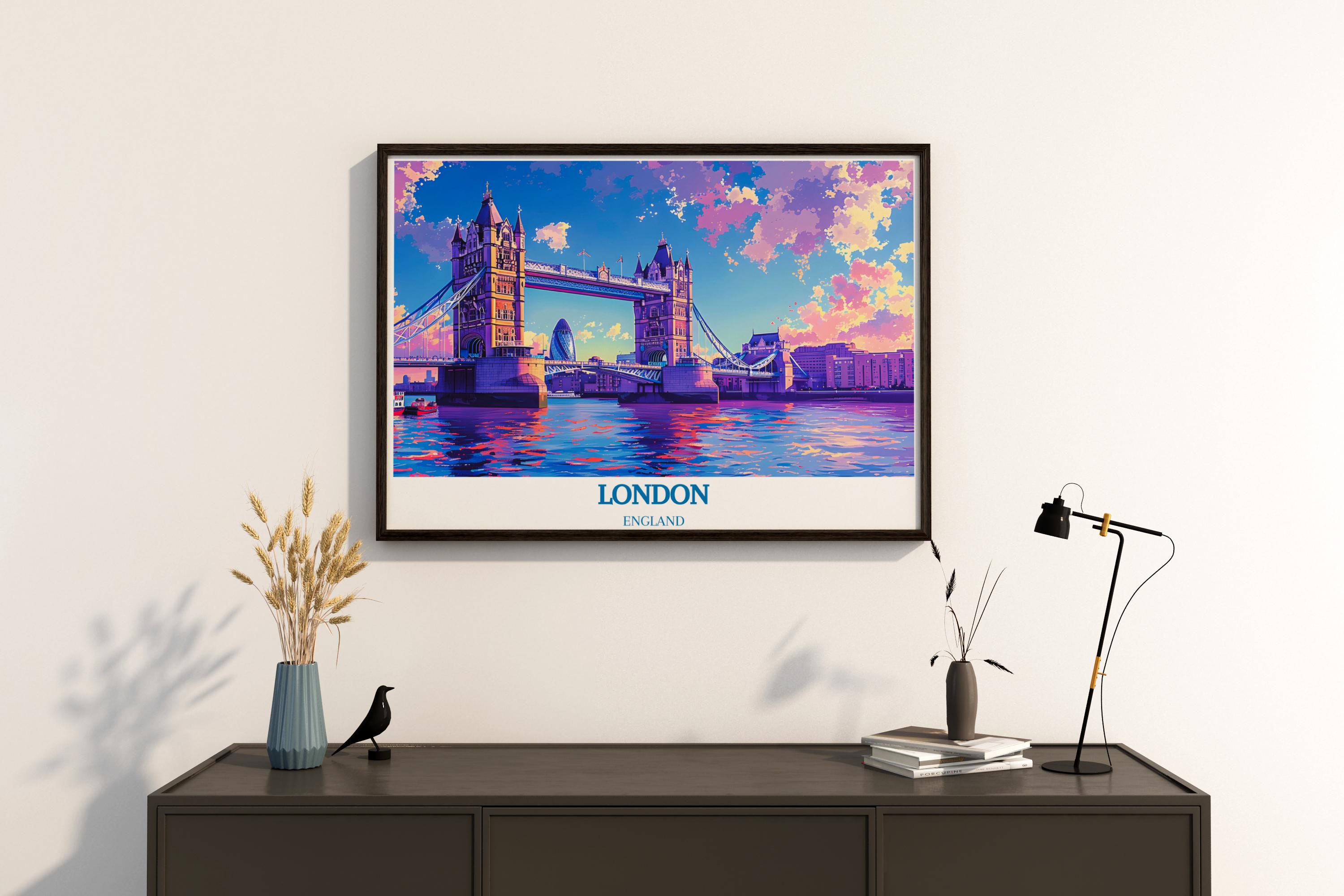 London  Art Prints - Tower Bridge Canvas Art -  England  Wall Art