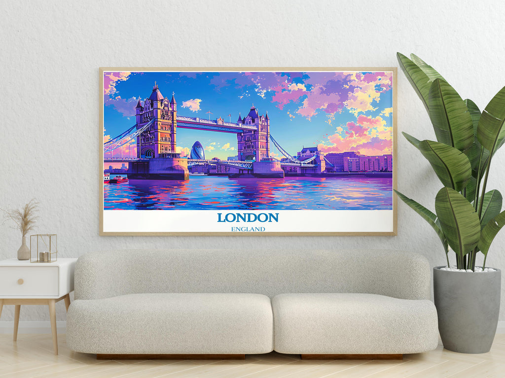 London  Art Prints - Tower Bridge Canvas Art -  England  Wall Art