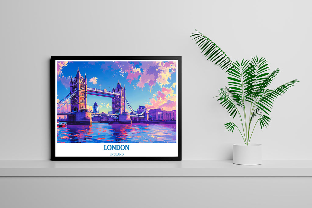 London  Art Prints - Tower Bridge Canvas Art -  England  Wall Art