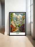 Parisian Framed Art Montmartre Art Collection France Gallery Wall Art