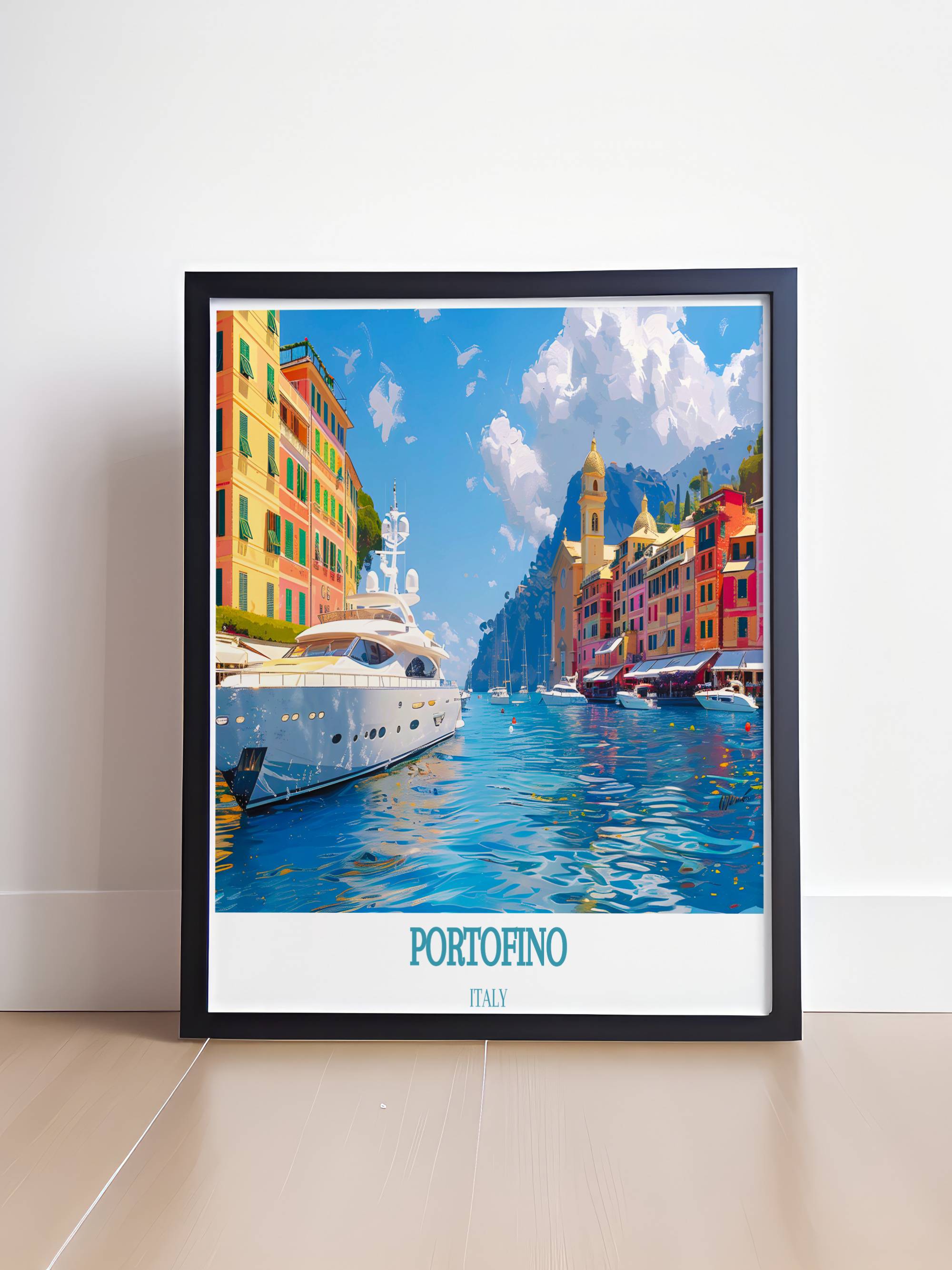 Portofino Gallery Wall Art Portofino Framed Art Italian Riviera Art