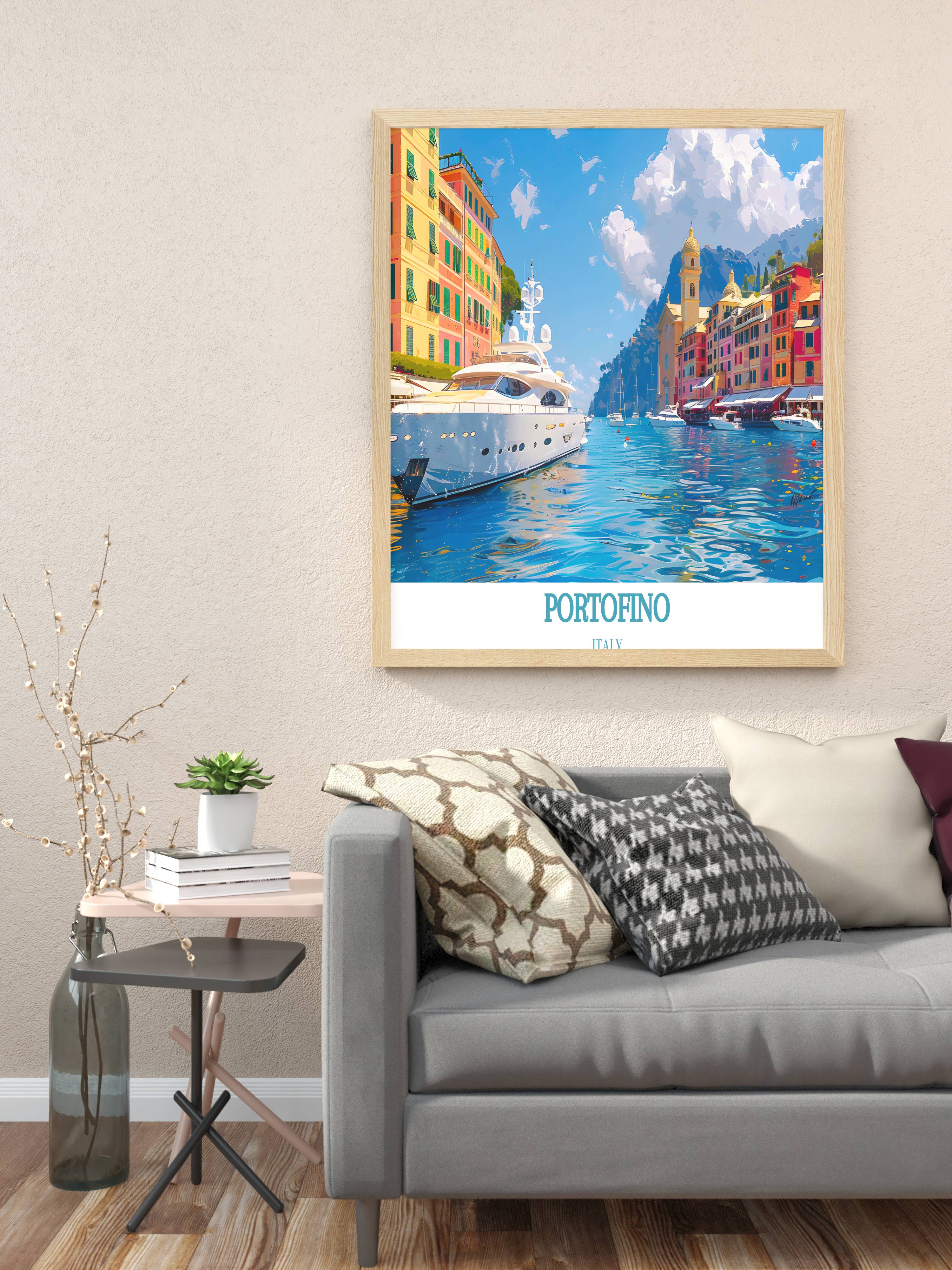 Portofino Gallery Wall Art Portofino Framed Art Italian Riviera Art