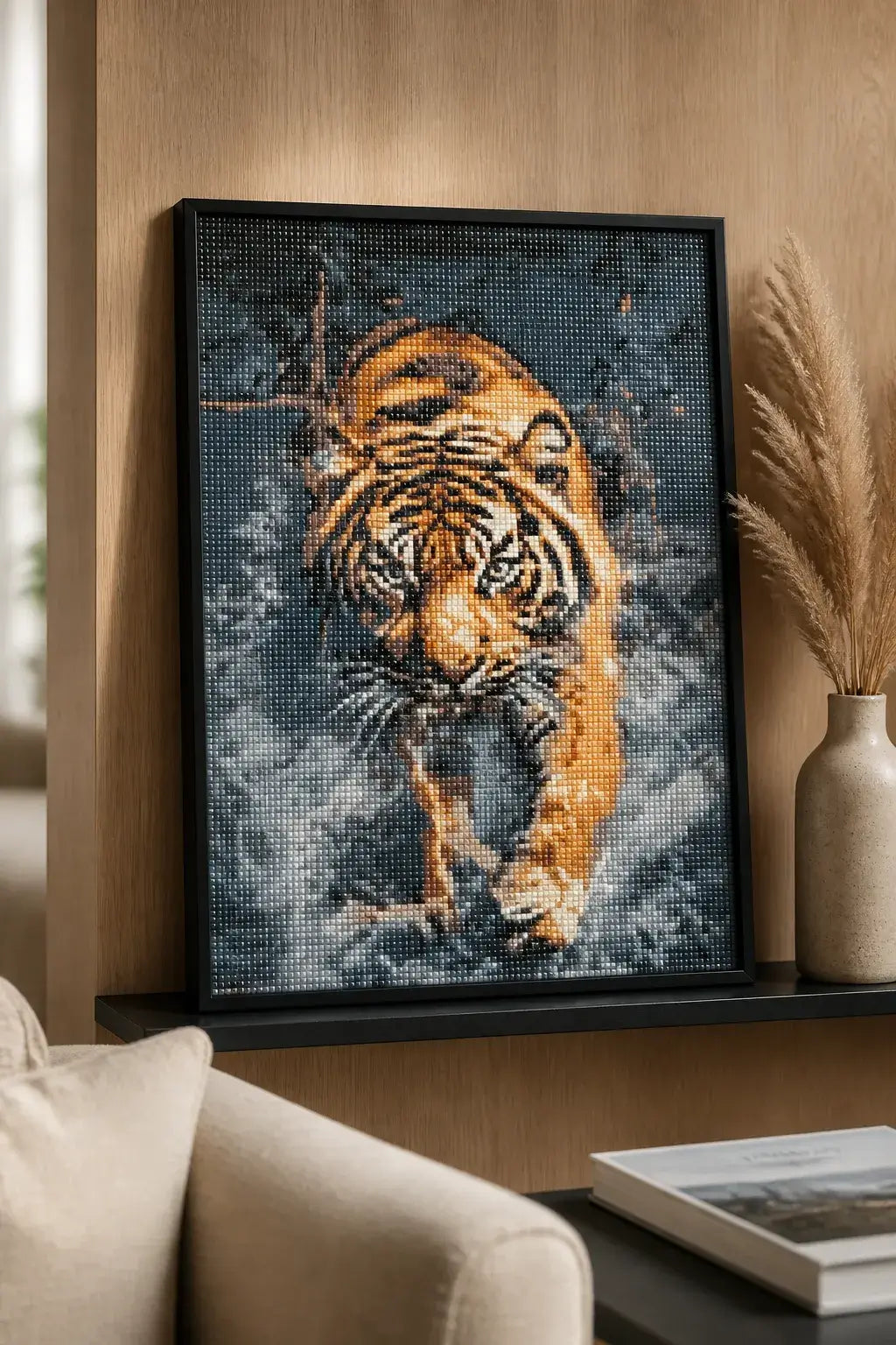Shadowstride Tiger Diamond Painting