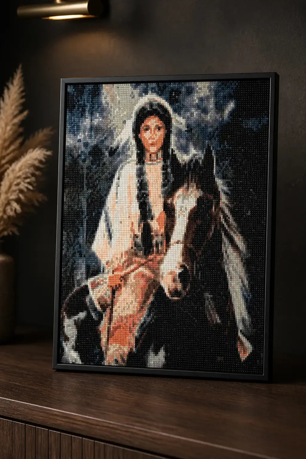 Skybound Warrior Diamond Painting