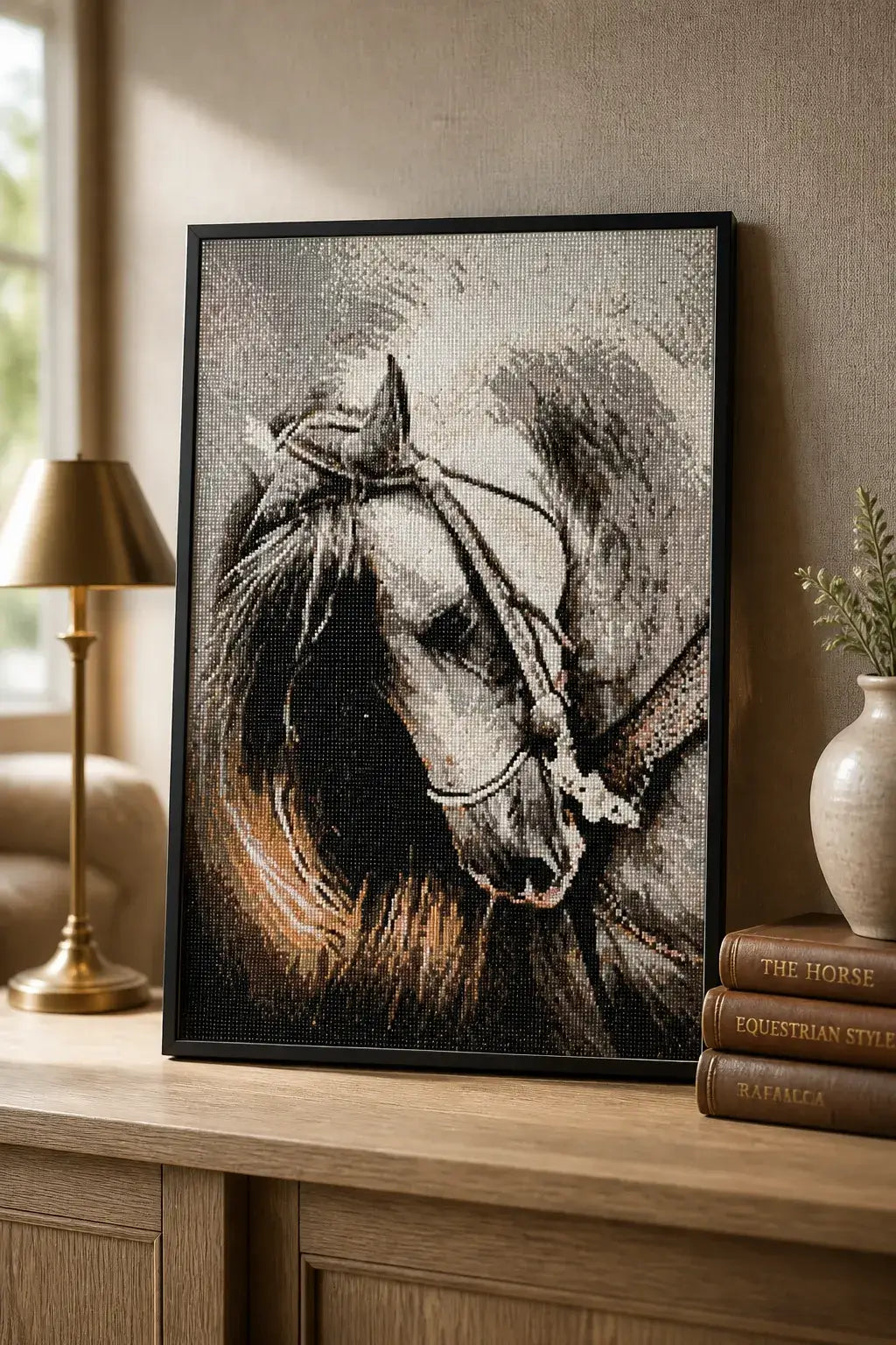 Wildmane Portrait Diamond Painting