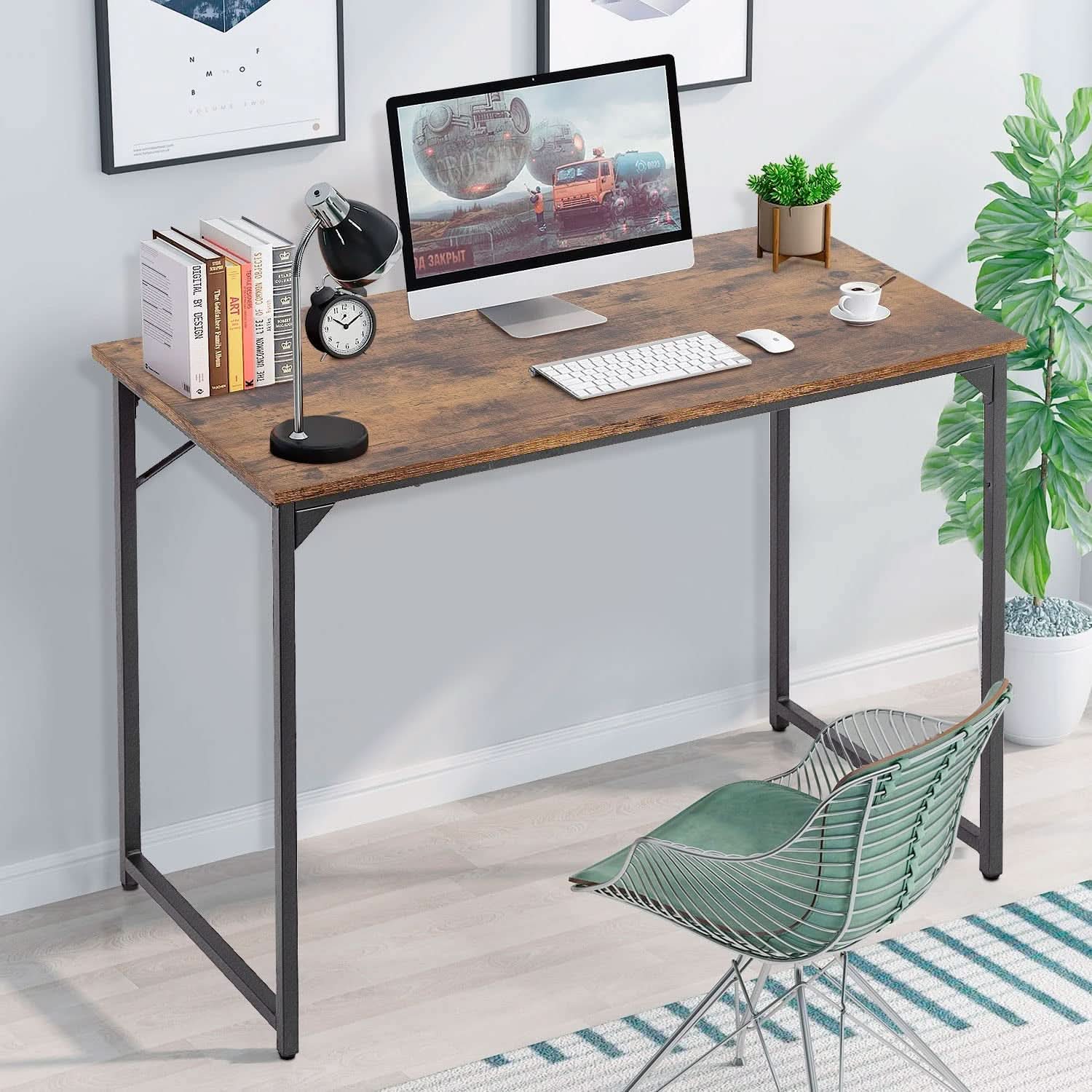 Industrial Laptop Desk 39.4 Inch Length 19.7 Inch Width-1