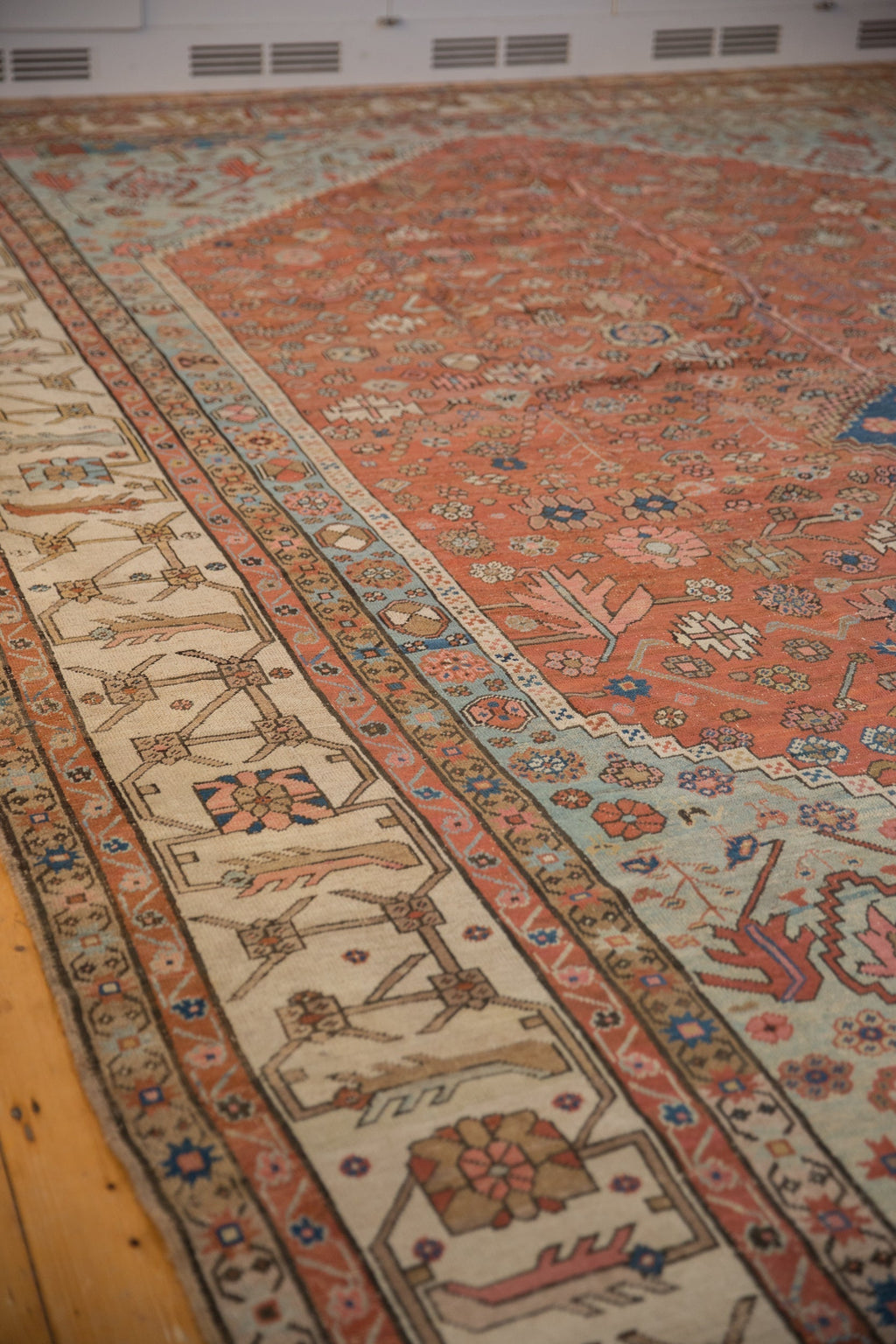 11.5x16.5 Antique Bakshaish Carpet-4