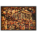 A SUNDAY UNDER ACROPOLIS V2 Superior Framed Poster