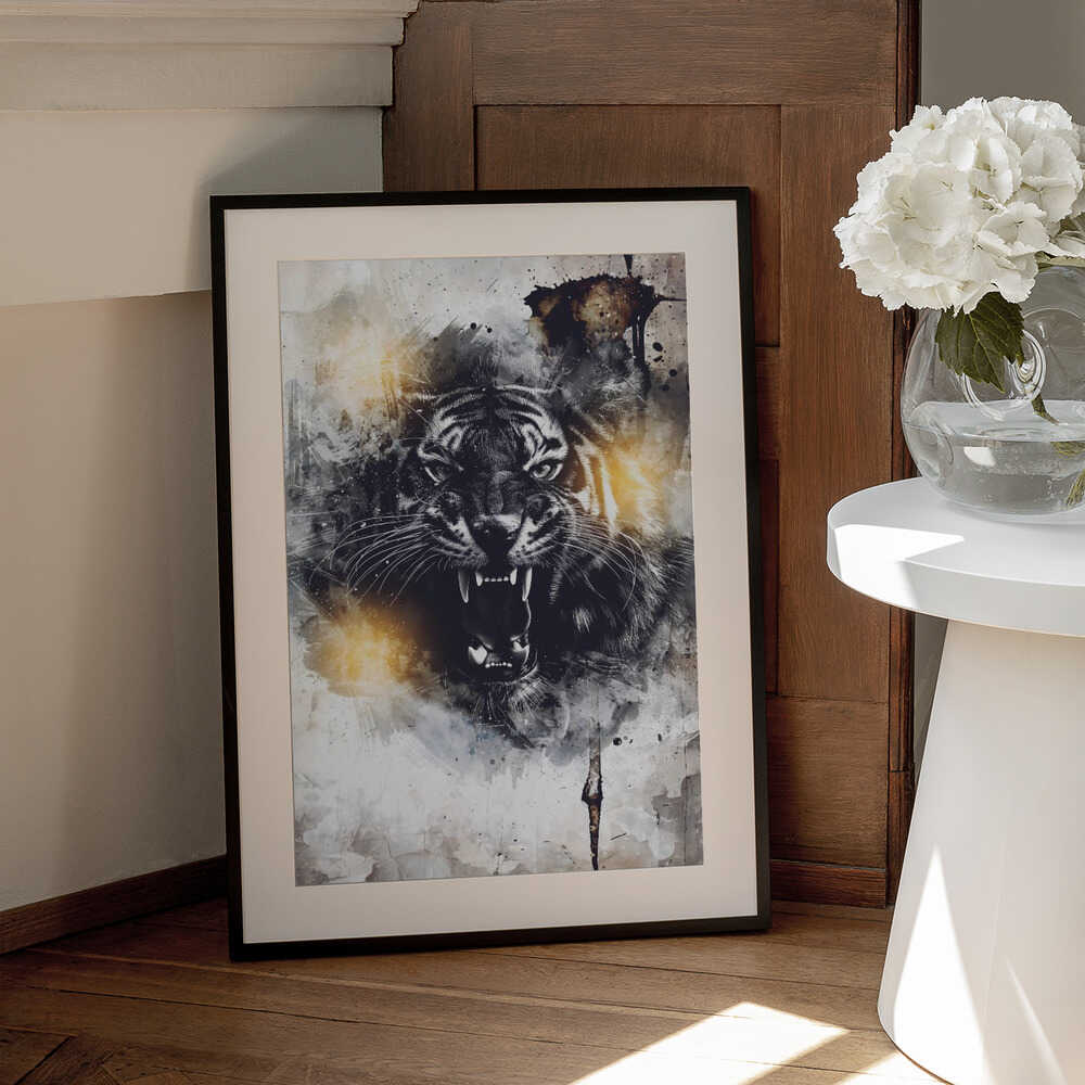 Wall art Tiger Poster Art 03-4