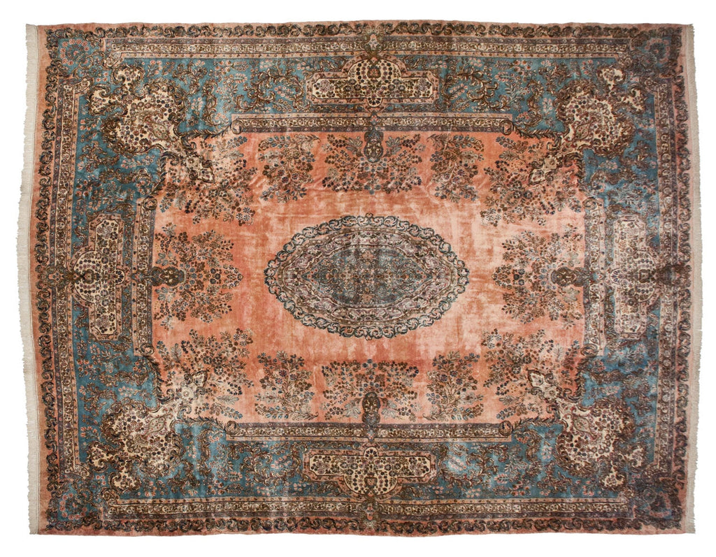 13.5x17 Vintage Cyrus Crown® Kerman Carpet-0