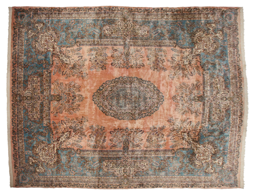 13.5x17 Vintage Cyrus Crown® Kerman Carpet-1