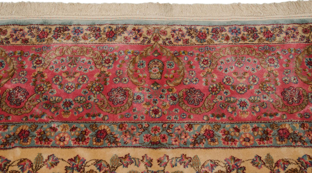 10x16.5 Vintage Fine Kerman Carpet-4