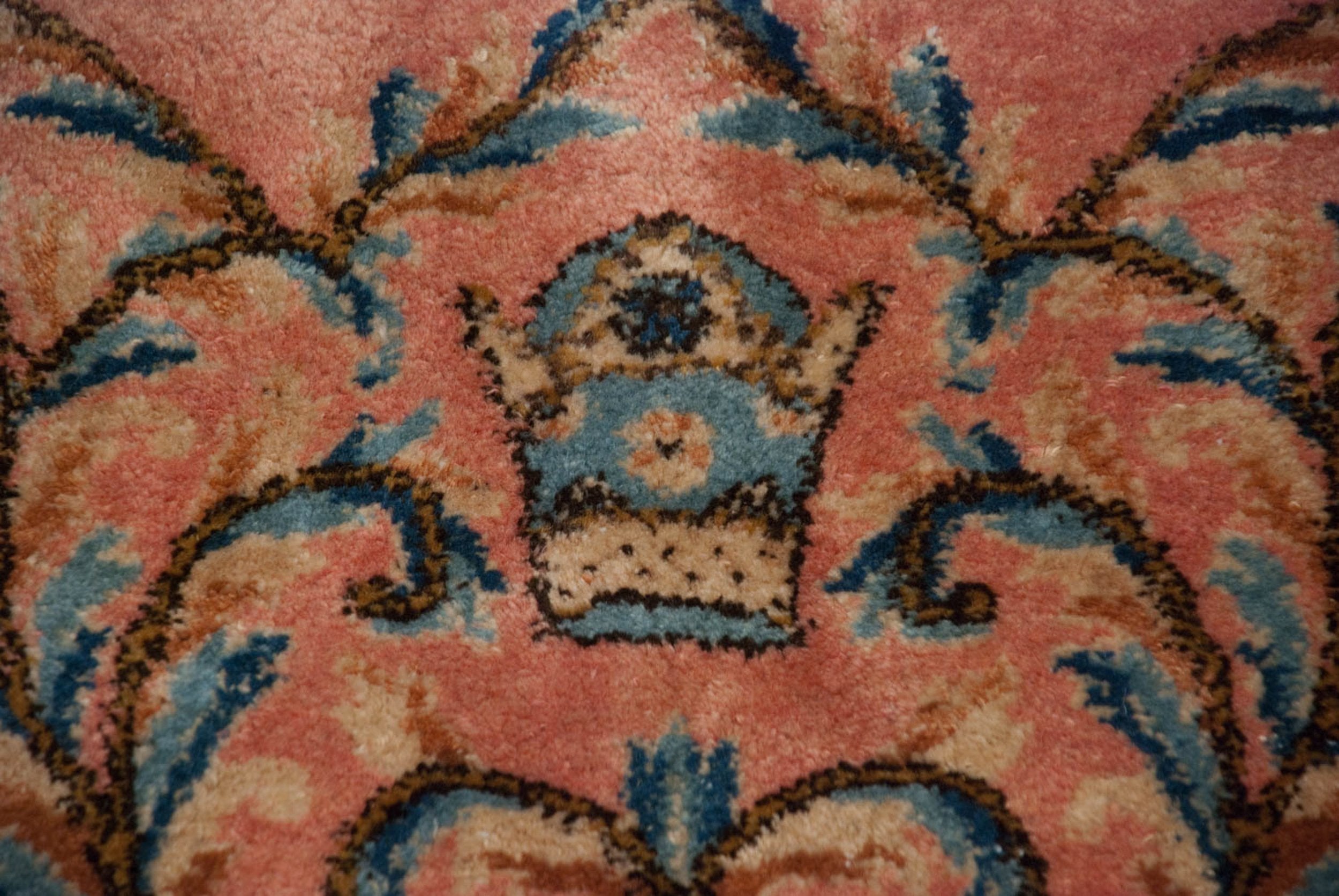 12x17.5 Vintage Fine Kerman Carpet-2