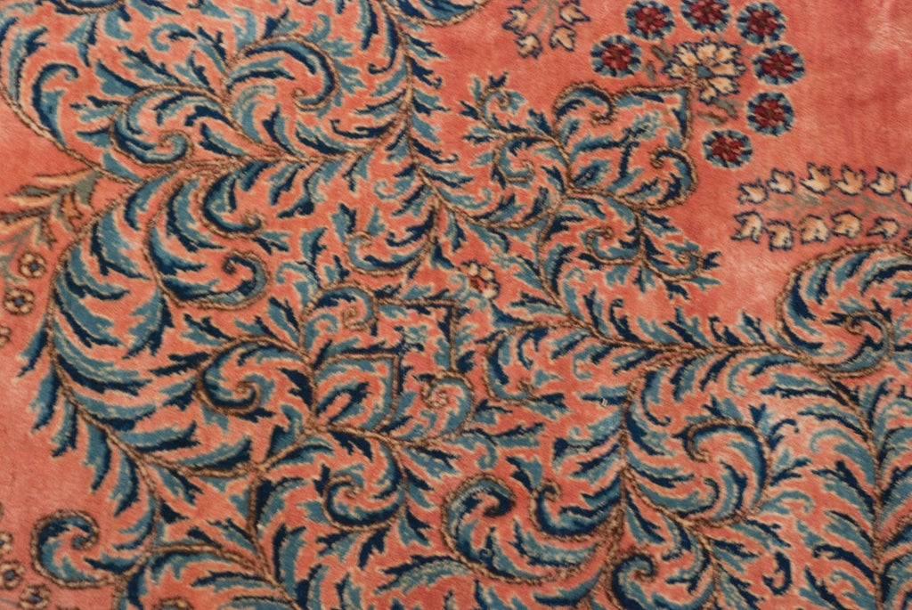 11x14 Vintage Fine Kerman Carpet-4