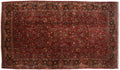 10.5x18.5 Vintage American Sarouk Carpet-0