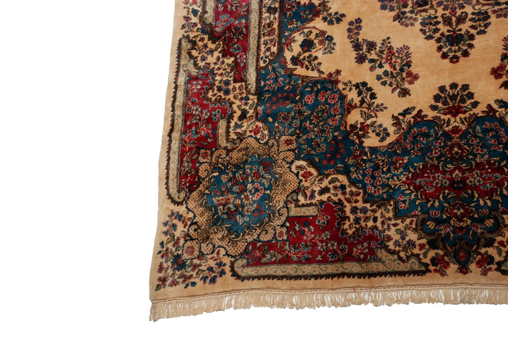 9x20 Vintage Kerman Carpet-2