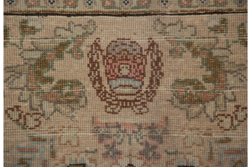 12x17.5 Vintage Tabriz Carpet-3