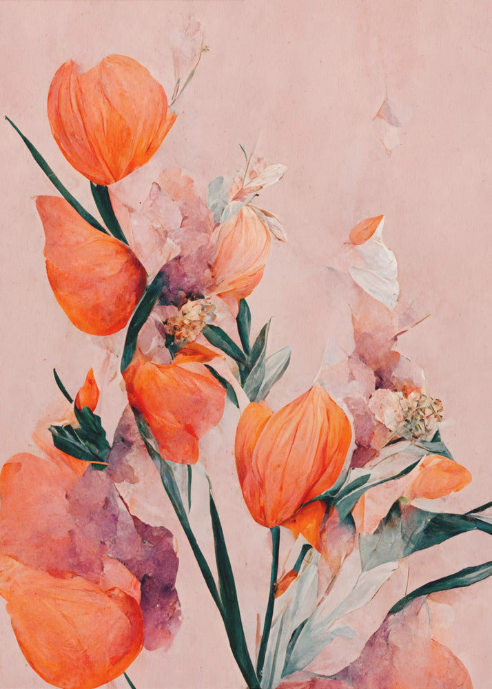 Orange Tulips-1