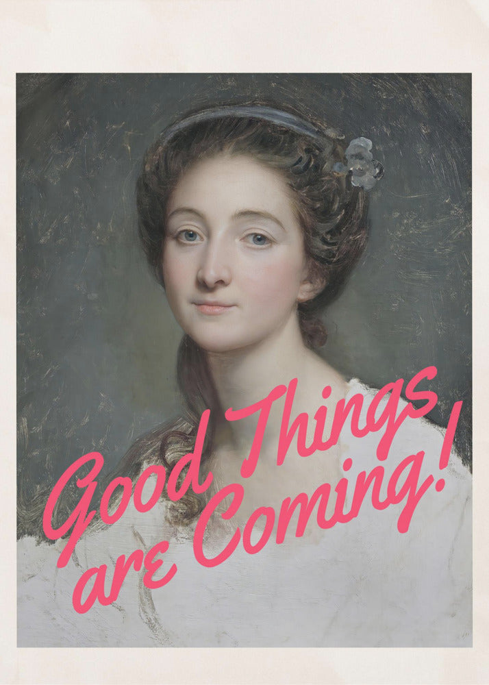 Wall art Good Things Are Coming!-1